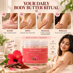 Hibiscus Manjistha Glow Body Butter – Deep Nourishment & Soft Radiant Skin | 200 g