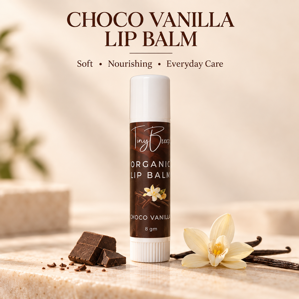 Choco Vanilla Lip Balm – Moisturising & Nourishing Lip Care | 5 g