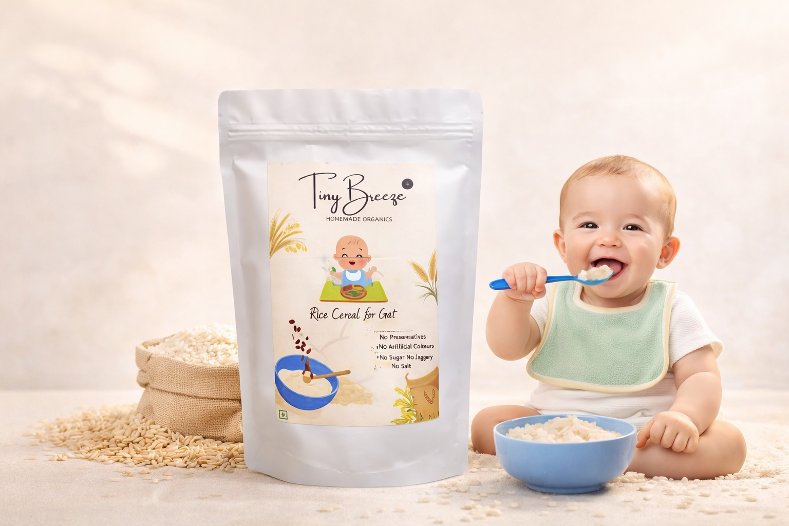 Little Bloom Soft Grain Rice Blend Cereal - 250 gm