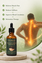 Pain Relief & Muscle Ease Body Oil | Natural Muscle Relaxing Massage Oil | Herbal Body Oil 50 ml