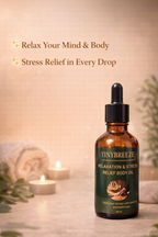 Relaxation & Stress Relief Body Oil | Aromatherapy Massage Oil | Natural Calming Oil for Stress, Sleep & Self Care | 50 ml