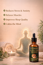 Relaxation & Stress Relief Body Oil | Aromatherapy Massage Oil | Natural Calming Oil for Stress, Sleep & Self Care | 50 ml