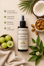 Little Bloom Baby Hair Oil, 100 ml, Cold Pressed Natural Oils with Coconut, Sweet Almond, Bhringraj, Amla