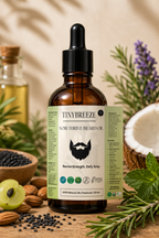 NoirThrive™ Beard Oil for Men – Growth | Thickness | Anti-Greying | Natural Conditioning – 50 ml | Paraben-Free | Cruelty-Free