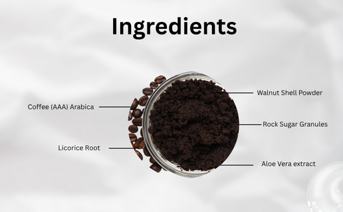 Coffee Face and Body Scrub | Tan Removal & Soft-Smooth Skin | Tan Bathing Scrub (200 gm)