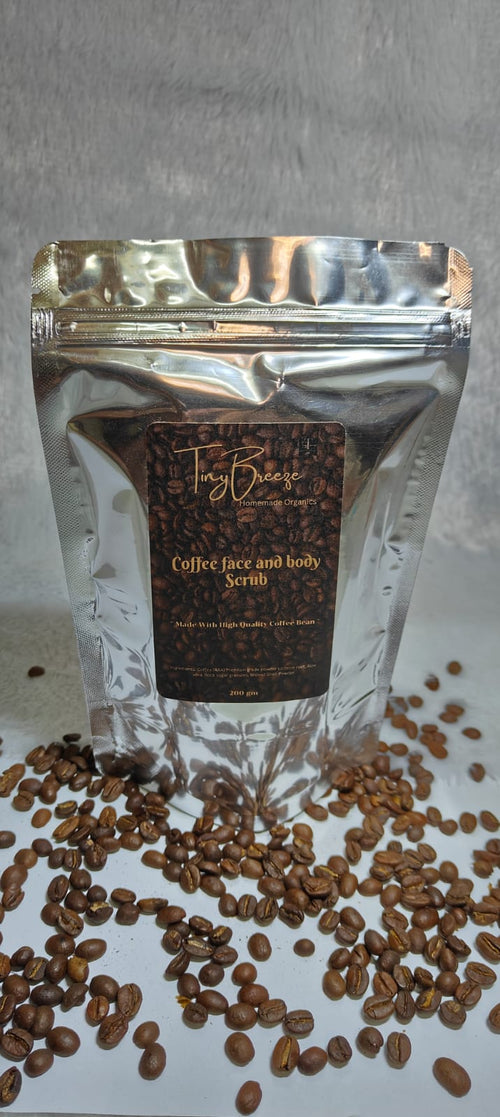 Coffee Face and Body Scrub | Tan Removal & Soft-Smooth Skin | Tan Bathing Scrub (200 gm)
