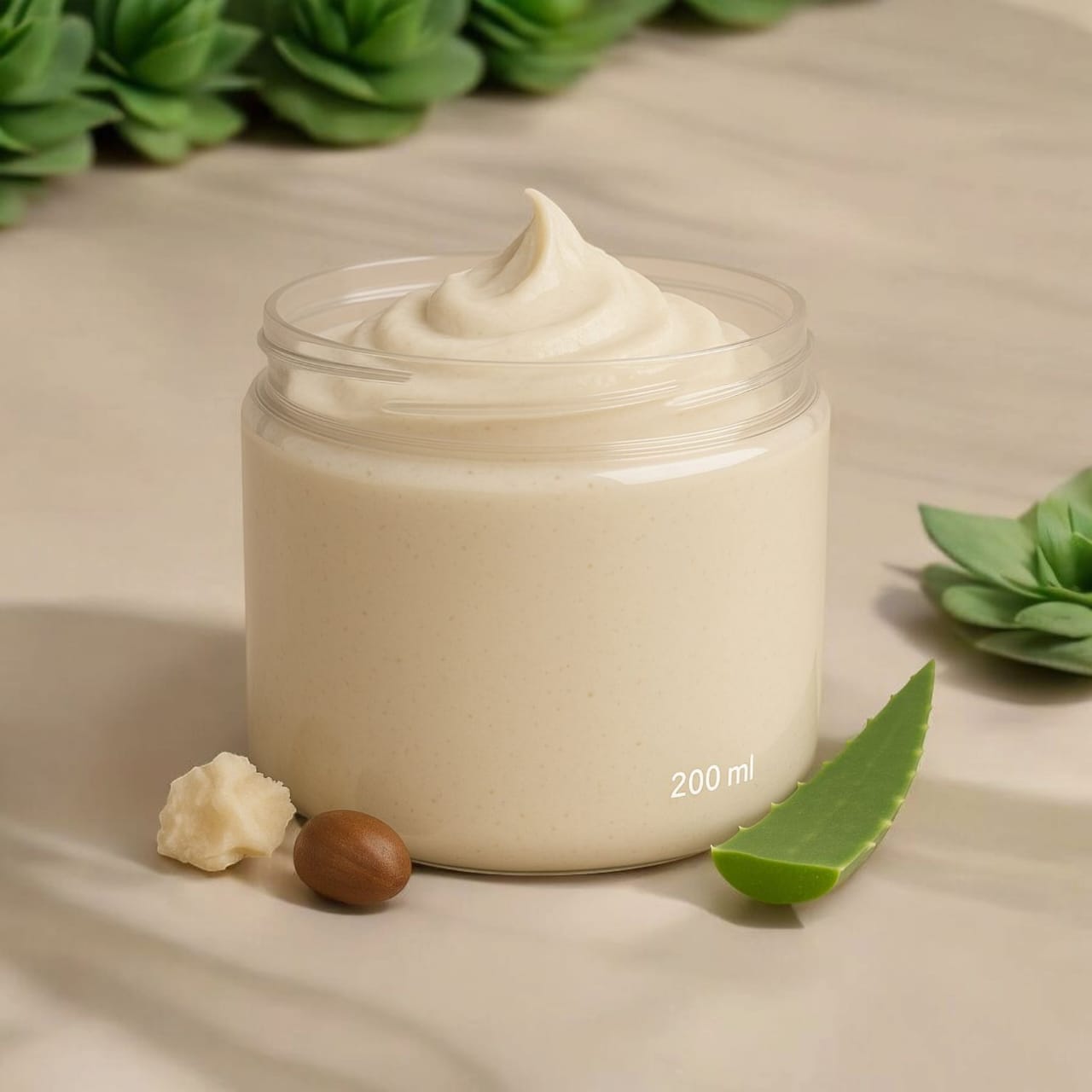 Shea Aloe Body Butter, Natural Moisturizing body butter 200gm