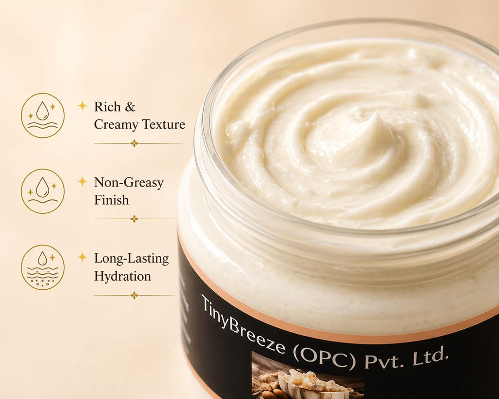 Shea Aloe Body Butter, Natural Moisturizing body butter 200gm