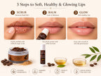 Coffee Lip Care Set- Arabica Coffee Lip Scrub & Organic Lip Balm