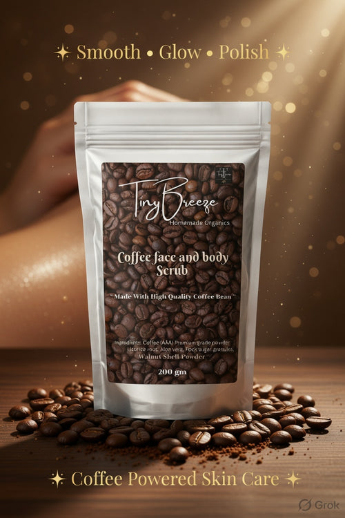 Coffee Face and Body Scrub | Tan Removal & Soft-Smooth Skin | Tan Bathing Scrub (200 gm)