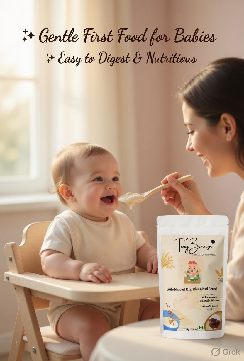 Little Harvest Ragi Rice Blend Cereal 200gm