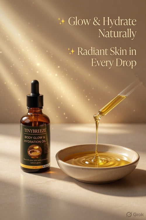 Body Glow & Hydration Oil | Natural Body Oil for Dry Skin | Deep Moisturizing Glow Oil || 50 ml