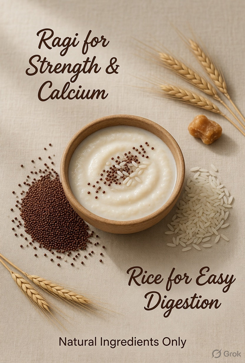 Little Harvest Ragi Rice Blend Cereal 200gm